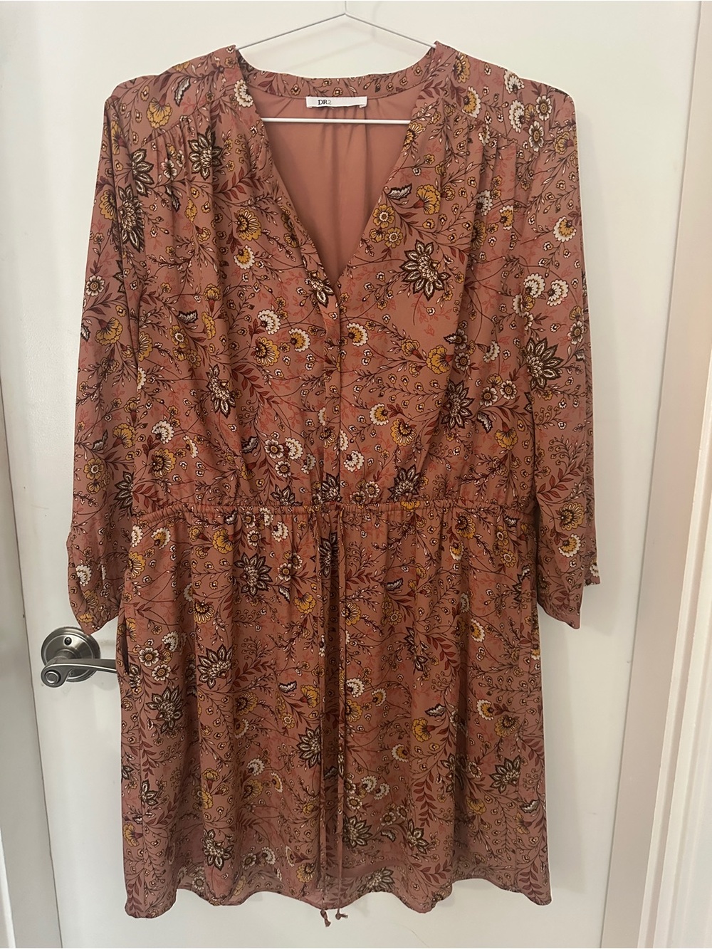 DR2 Danielle Rainn Floral Boho Dress XL Nordstrom Rack